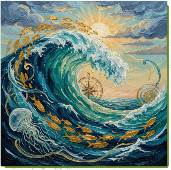 Ocean Wave AI design
